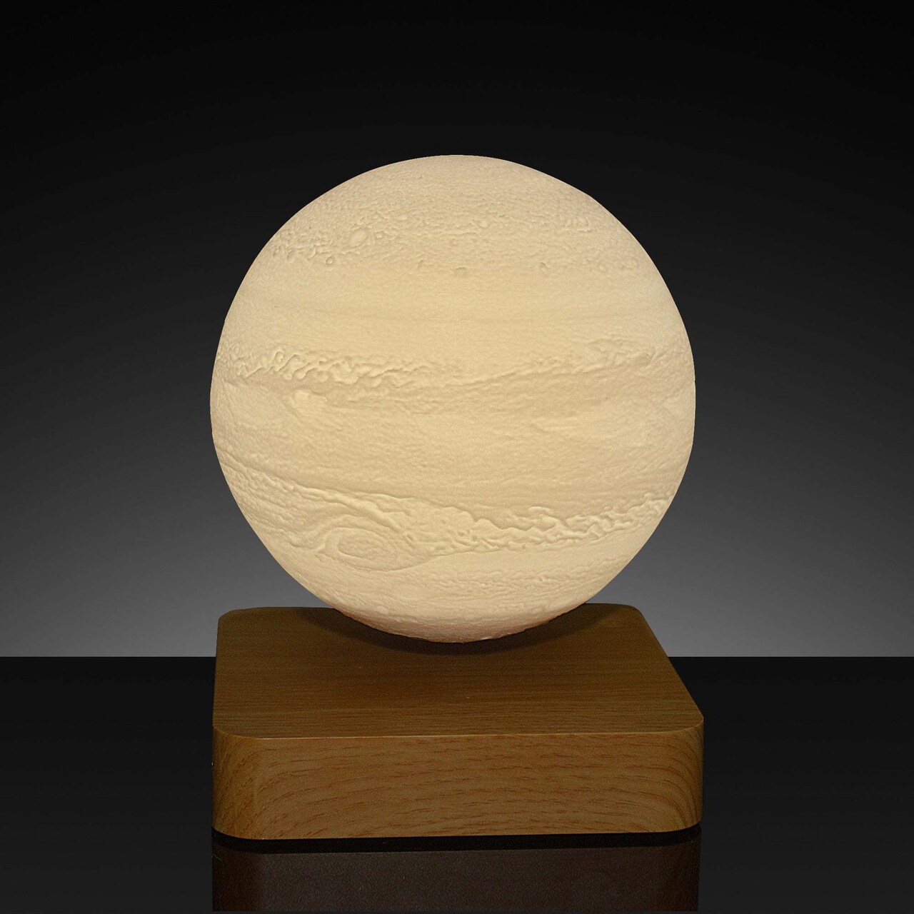Magnetic Levitation Floating Planets and Moon Table Lamp
